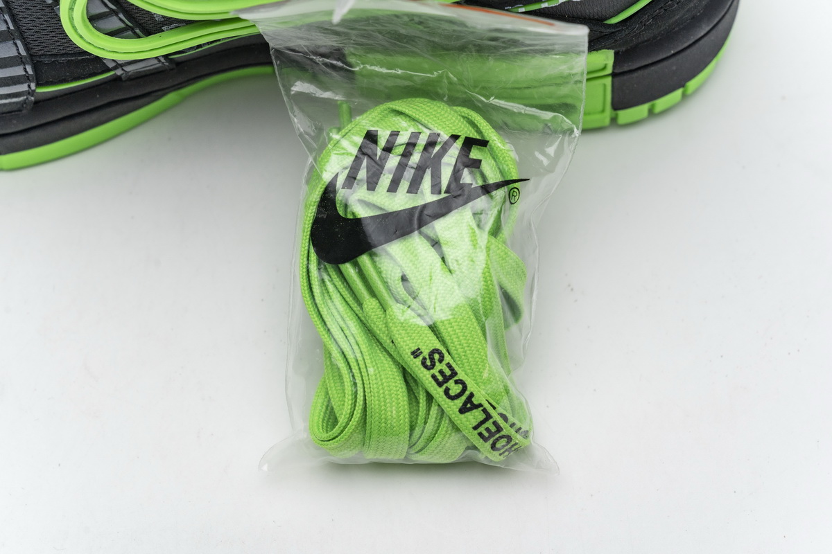 Cu6015 001 Off White X Nike Air Rubber Dunk Green Strike 24 - www.kickbulk.cc